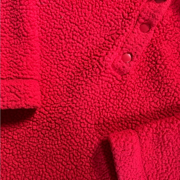 Aerie Half-Button Sherpa Pullover (last photo for fit reference) - Picture 3 of 6